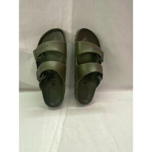 Birkenstock Women's Size 5-5.5 Arizona Essentials Eva Sandal Khaki NIB
